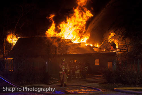 Northbrook Fire Department structure fire 11-14-12 2500 Pfingsten Road Wilson Lawn & Landscaping Co